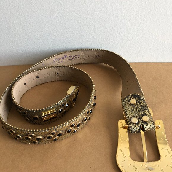 B.B.Simon Men's Belt w/Original Purple Box and Stylish Black Bag -Special Offer - Picture 12 of 14